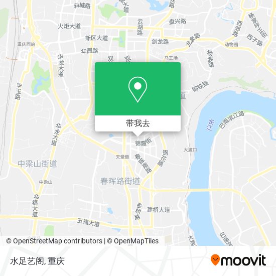 水足艺阁地图