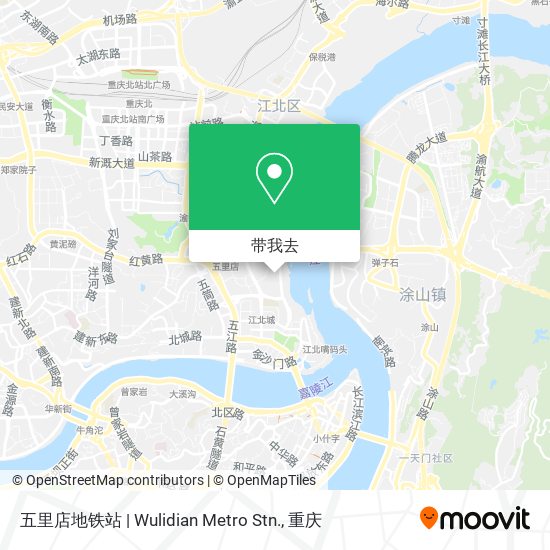 五里店地铁站 | Wulidian Metro Stn.地图