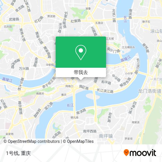 1号线地图