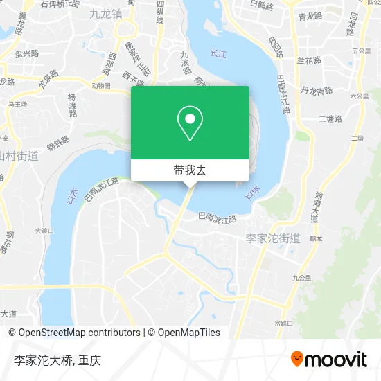 李家沱大桥地图