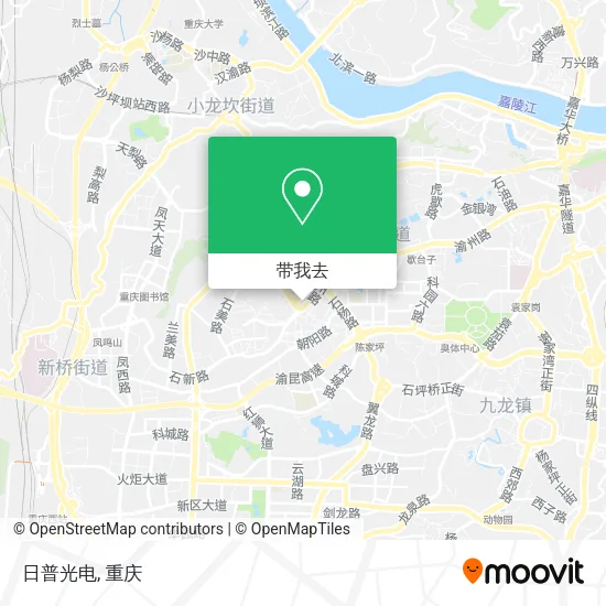 日普光电地图