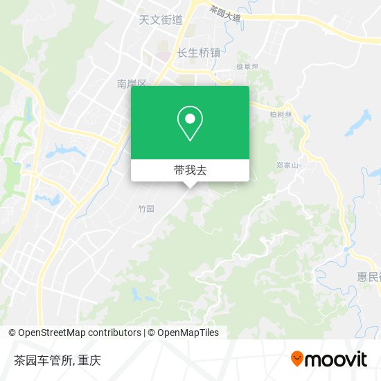 茶园车管所地图