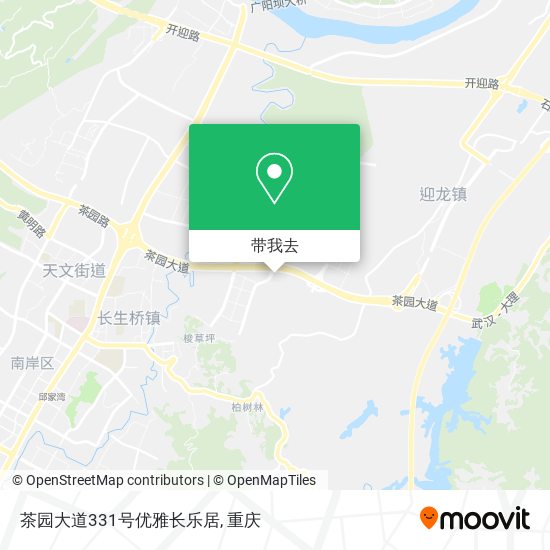 茶园大道331号优雅长乐居地图