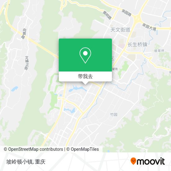 坡岭顿小镇地图