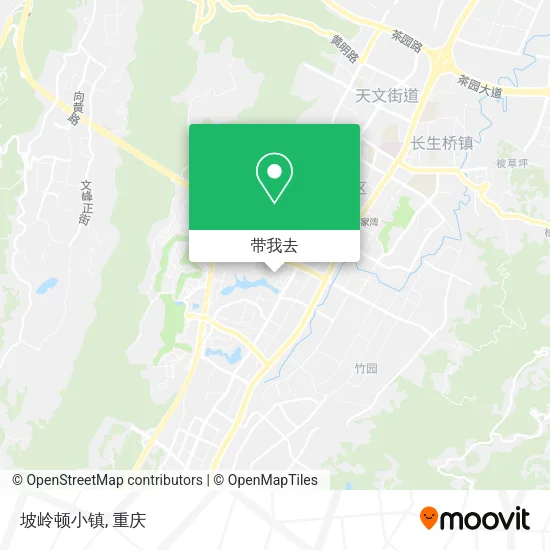 坡岭顿小镇地图