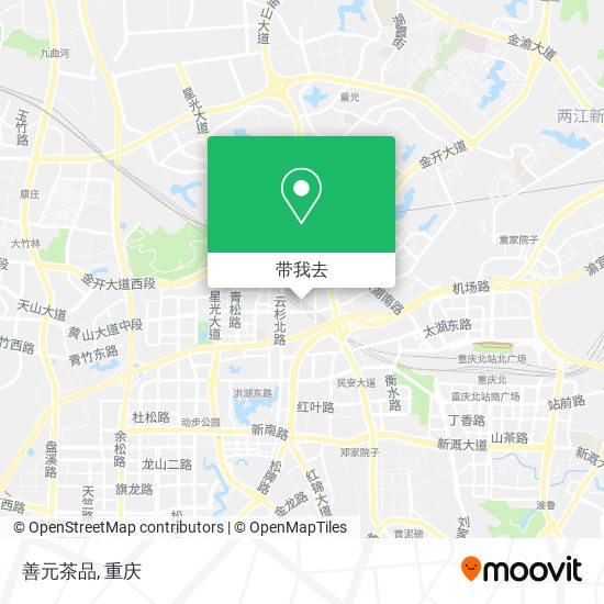 善元茶品地图