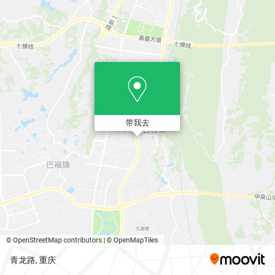 青龙路地图