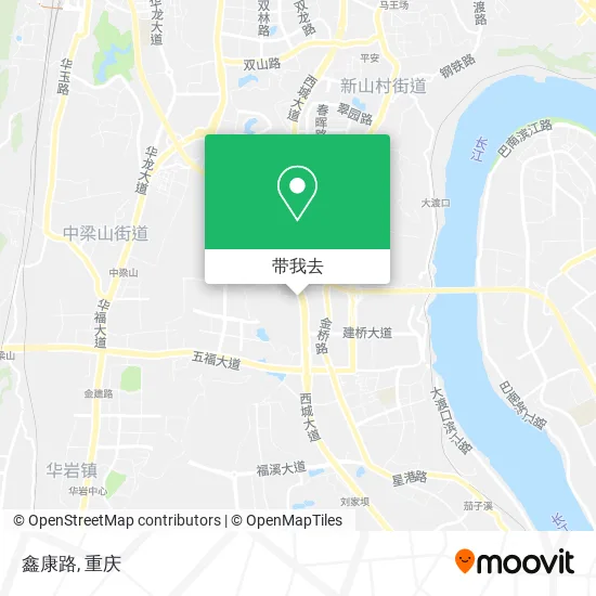 鑫康路地图