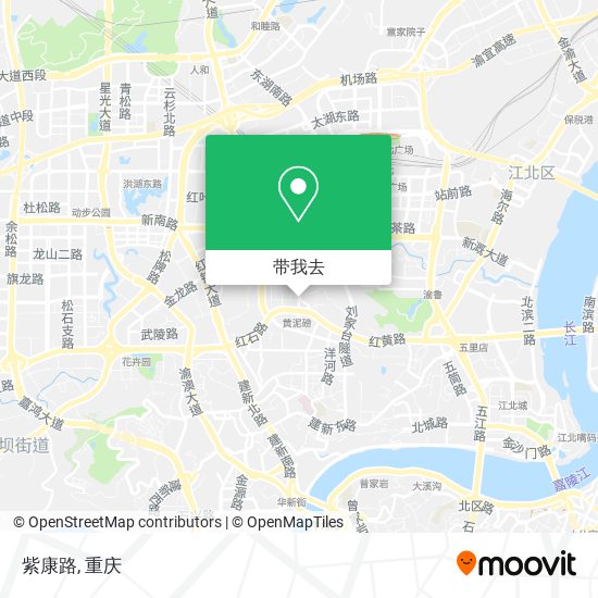 紫康路地图
