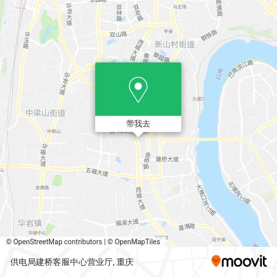 供电局建桥客服中心营业厅地图