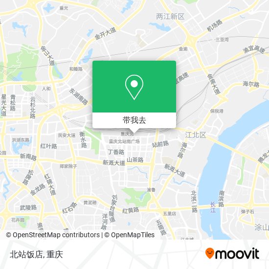 北站饭店地图