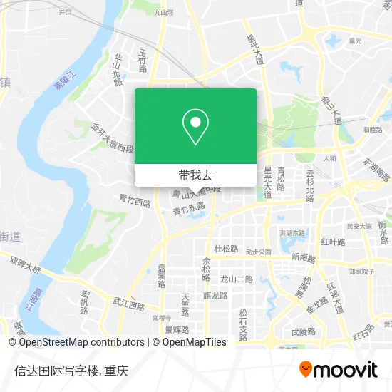 信达国际写字楼地图