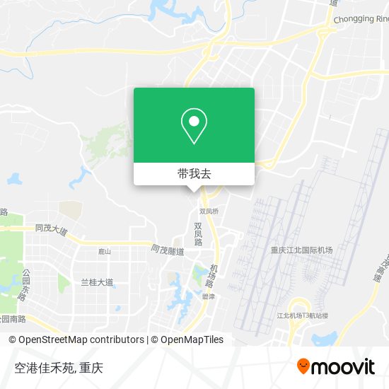空港佳禾苑地图