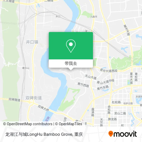 龙湖江与城LongHu Bamboo Grove地图