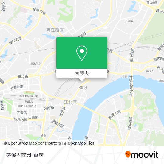 茅溪吉安园地图