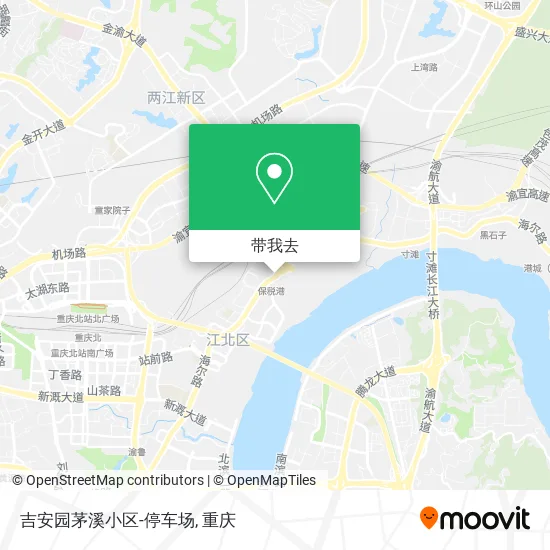吉安园茅溪小区-停车场地图