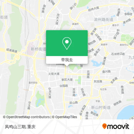 凤鸣山三期地图