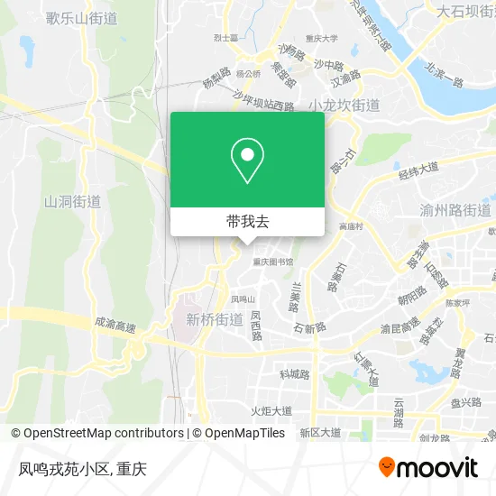 凤鸣戎苑小区地图