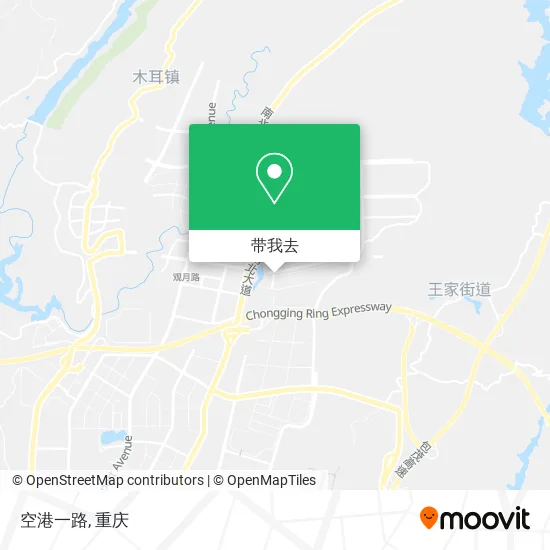 空港一路地图