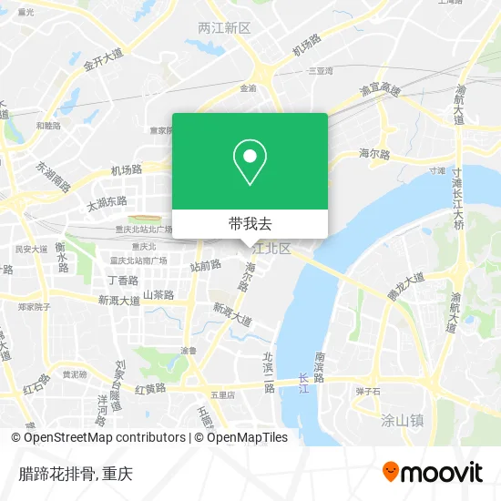 腊蹄花排骨地图