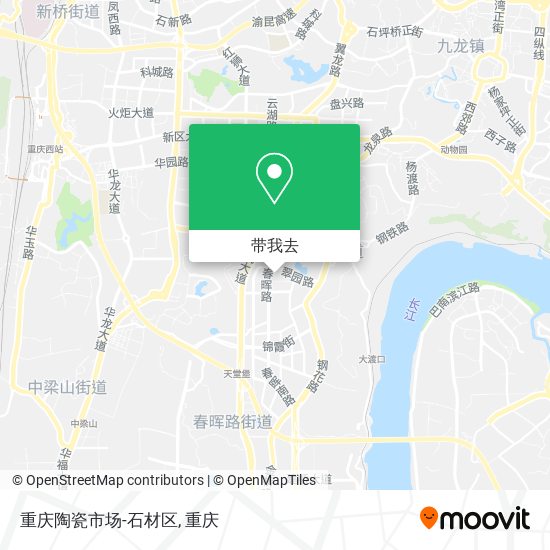 重庆陶瓷市场-石材区地图