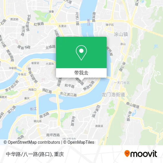 中华路/八一路(路口)地图