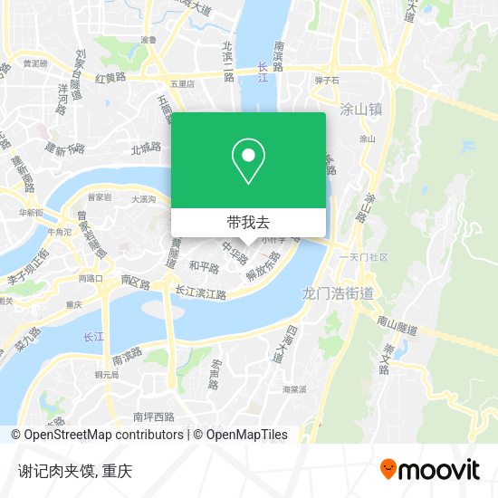 谢记肉夹馍地图