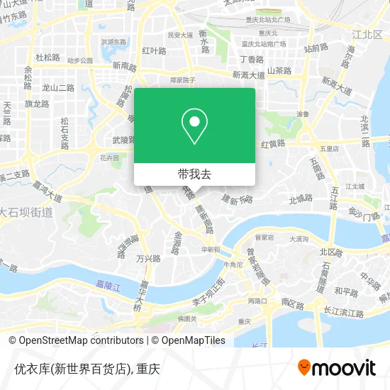 优衣库(新世界百货店)地图