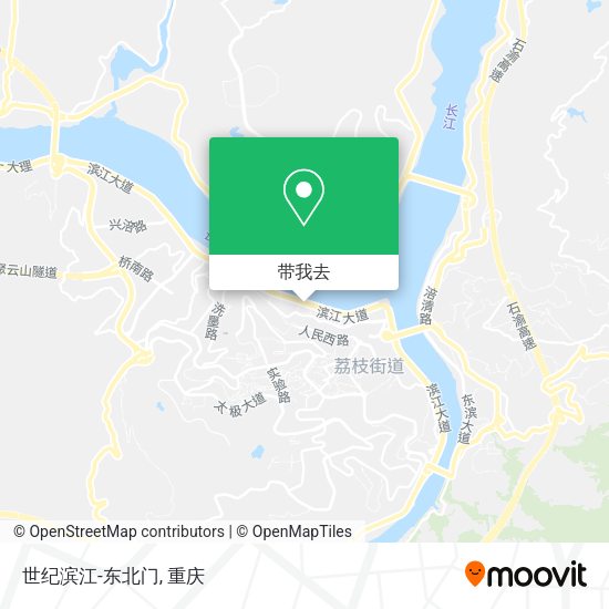 世纪滨江-东北门地图