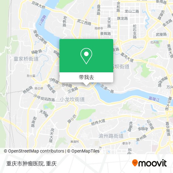 重庆市肿瘤医院地图