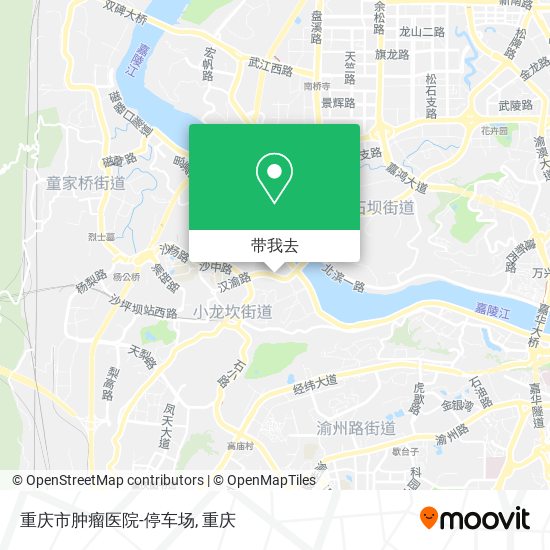 重庆市肿瘤医院-停车场地图