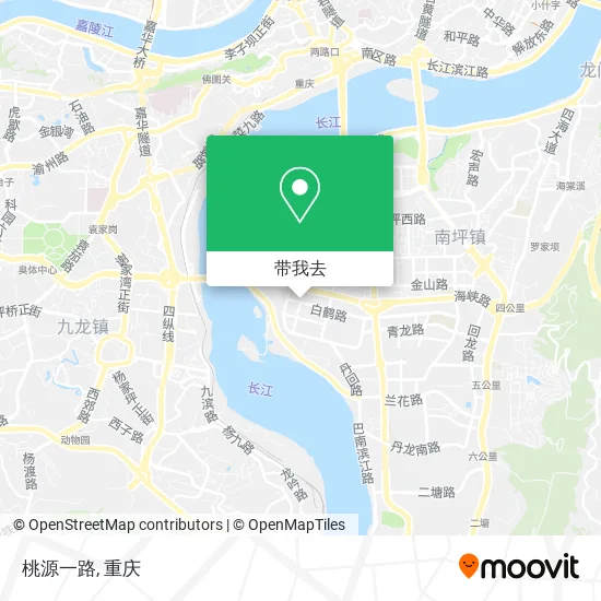 桃源一路地图