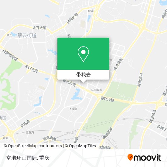 空港环山国际地图