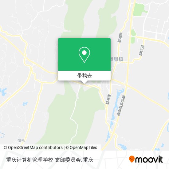 重庆计算机管理学校-支部委员会地图