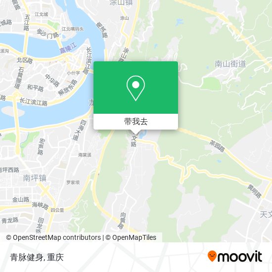青脉健身地图