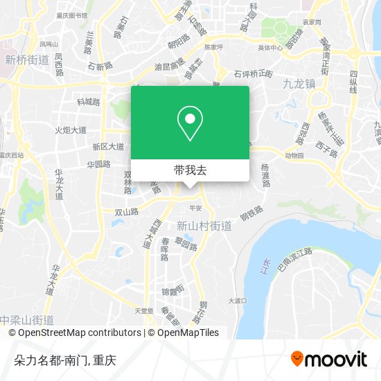 朵力名都-南门地图