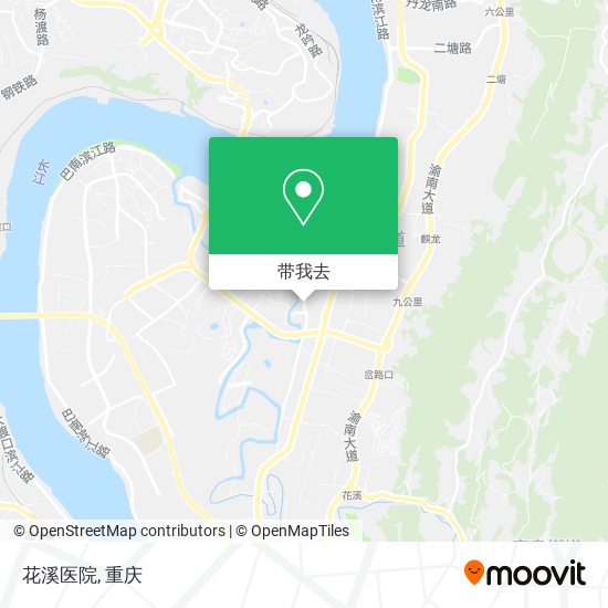 花溪医院地图