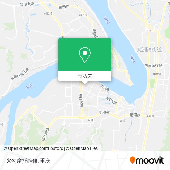 火勾摩托维修地图