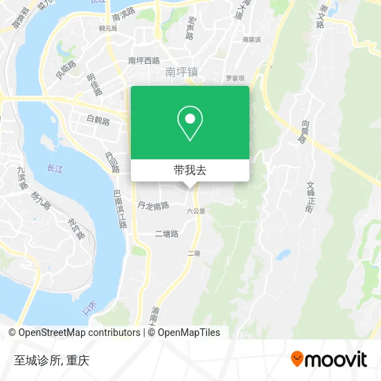 至城诊所地图