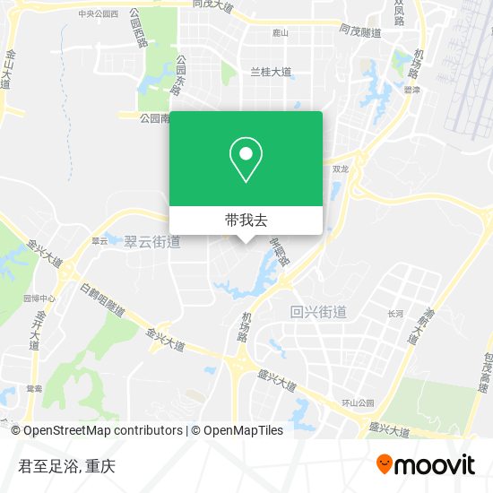 君至足浴地图