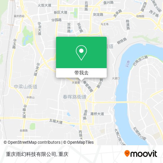 重庆雨幻科技有限公司地图