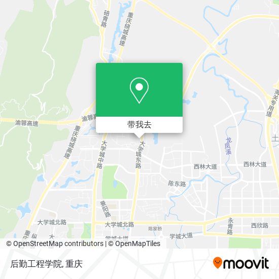 后勤工程学院地图
