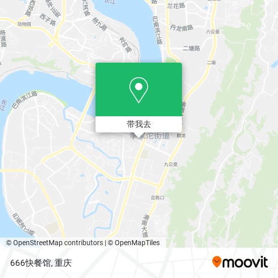666快餐馆地图
