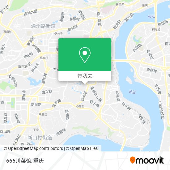666川菜馆地图