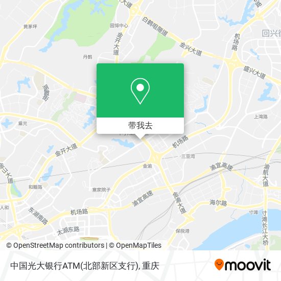 中国光大银行ATM(北部新区支行)地图