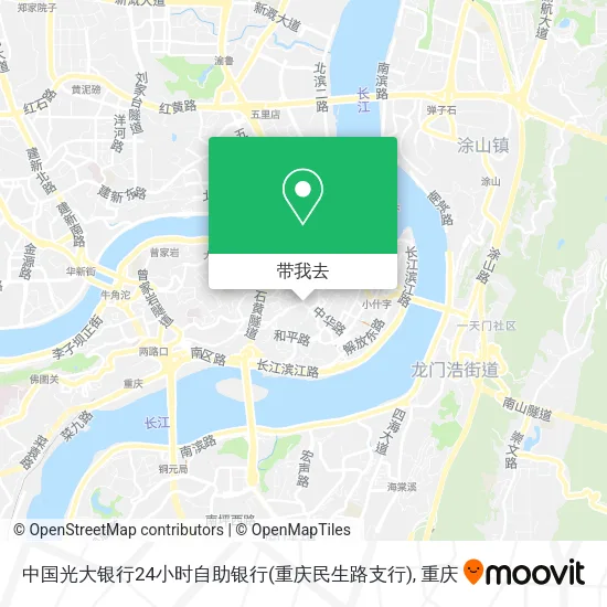 中国光大银行24小时自助银行(重庆民生路支行)地图