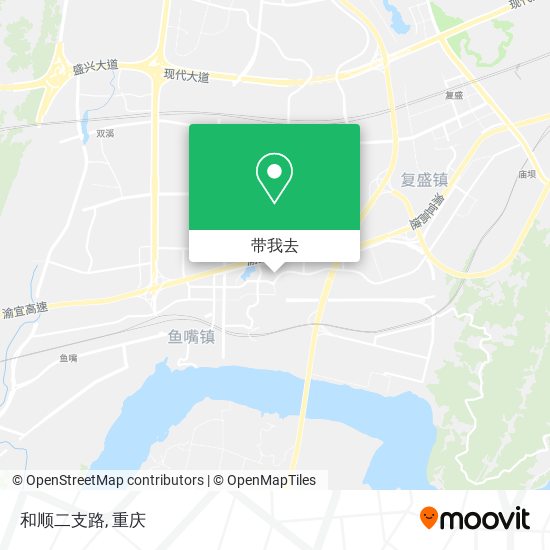 和顺二支路地图
