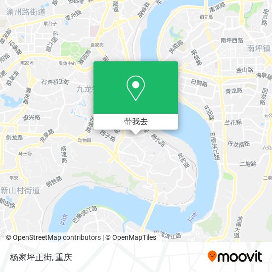 杨家坪正街地图