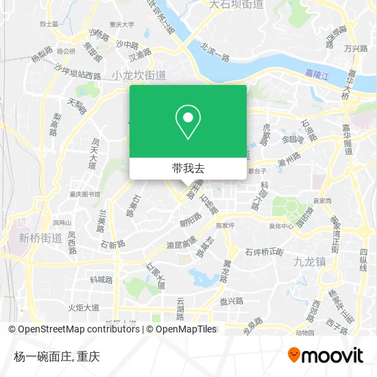 杨一碗面庄地图