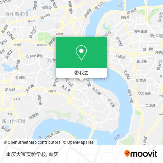 重庆天宝实验学校地图